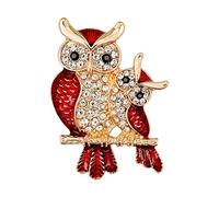 Brooches & Pins High grade oil dripping brooch fashion owl brooch pin Handle
