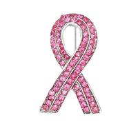 Brooches The International Cancer Prevention Day Awareness Ribbon Needle Supports Prevention Support. This Needle Is Made Of Materials And Is Durable. Brooch Pins158