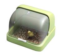 Brooder Box for Chicks - Bird Incubator Heating Pad, Visual Nesting Box, Poultry Habitat Supplies for Baby Parrots and Ducklings