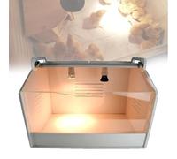 Brooder Starter Kit for Chicks, Ducks, and Lizards - Heating Plate Included, 48x30x32CM Chicken Coop Cage for Baby Poultry, Easy to Use, Durable Design