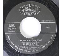 Brook Benton 45 RPM The Boll Weevil Song / Your Eyes