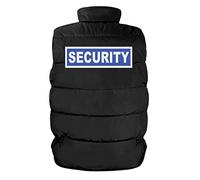 Brook Hi Vis SIA SECURITY Premium Result Bodywarmer, Multi-Pocket Workwear for Door Staff, Event Teams & Night Work, Bouncers