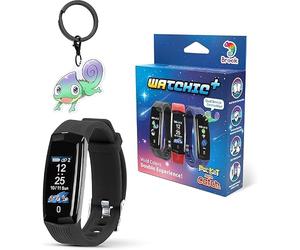 Brook Pocket Auto Catch Watchic Plus with Keychain - Dual Accounts Auto Catcher, IPX7 Waterproof, 0.96-inch Color Display, For Pokemon Go go catcher accessory [Exclusive Version] (Black)