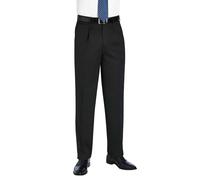 Brook Taverner Men's Concept Delta Trousers in Black | Size: 36R Brook Taverner Black 36R