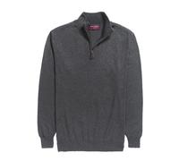 Brook Taverner Men's Dallas Zip-Neck Sweater in Charcoal | Size: Medium Brook Taverner Charcoal M