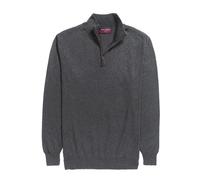 Brook Taverner Men's Dallas Zip-Neck Sweater in Charcoal | Size: Small Brook Taverner Charcoal S