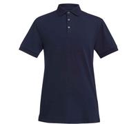 Brook Taverner Men's Hampton Cotton Polo Shirt in Navy | Size: Large Brook Taverner Navy L