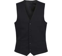 Brook Taverner Mens Mercury Black Waistcoat Large