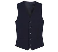 Brook Taverner Men's One Mercury Waistcoat in Navy | Size: Small Brook Taverner Navy S