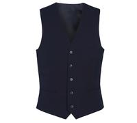 Brook Taverner Men's One Mercury Waistcoat in Navy | Size: XL Brook Taverner Navy XL