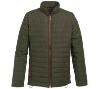 Brook Taverner Men's Padded Jacket in Olive | Size: XS Brook Taverner Olive XS