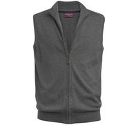 Brook Taverner Men's Lincoln Cotton Blend Knitted Gilet in Navy | Size: Large Brook Taverner Navy L