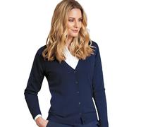 Brook Taverner Women's Augusta V Neck Cardigan in Navy | Size: Medium Brook Taverner Navy M