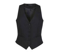 Brook Taverner Women's One Luna Tailored Waistcoat in Black | Size: 16-18 Brook Taverner Black 16-18