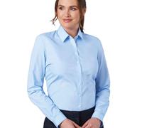 Brook Taverner Womens/Ladies Selene Poplin Long-Sleeved Form PC7595
