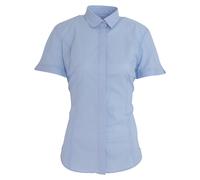 Brook Taverner Womens/Ladies Soave Short Sleeve Poplin Shirt PC2640