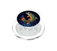 Brook Trout Fish Fly Fishing PopSockets PopGrip for MagSafe