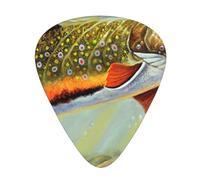 Brook Trout Fly Fishing Premium Bass Electric Guitar Picks,Guitar Plectrum For Unparalleled Musical Experience