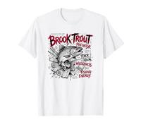 Brook Trout Predator Wilderness Fishing Energy T-Shirt
