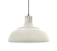 Brook White Metal Pendant Light