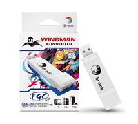 Brook Wingman FGC VX Arcade Controller Converter for PS5/PS4/PC - Supports 150+ Wired Controllers, Low-Latency Adapter for Arcade Sticks & Fightpads, Compatible with All PS5/PS4 Games