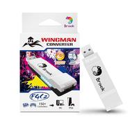 Brook Wingman FGC2 Converter Arcade Joystick Adapter for PS5 and PC, Compatible with All PS5 Games