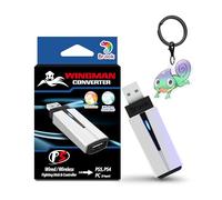 Brook Wingman P5 - PS5 PS4 PC Controller Converter with Wireless and Wired Support Vibration Six-Axis Motion Turbo Macro Remap via Converter Center Software (Exclusive Version)