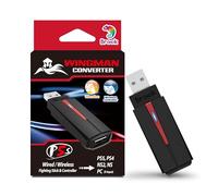 Brook Wingman P5s - P5 P4 NS2 NS PC Controller Converter with Wireless and Wired Support Vibration Six-Axis Motion Turbo Macro Remap via Converter Center Software