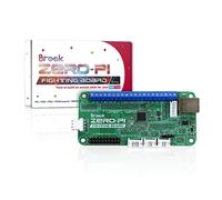Brook Zero- Pi Fighting Board Easy Version - Compatible with Switch/ PS3/ PS2/ PS/PC(X-Input)/ Retro Gaming Emulator to Arcade Stick Screw Terminal Header Included