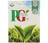 Brooke Bond Pg Tips, Pyramid Tea Bag, 160 Count Boxes