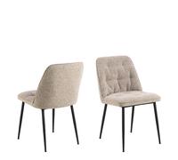 Brooke Dining Chair in Monza Beige (set of 2)