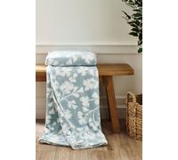 Catherine Lansfield Brooke Floral Fleece Throw Blanket 200cm x 240cm