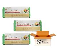 Brookie Bakes Viral Dubai Kunafa Chocolate Snacks & Dessert Bar Halal 75g (3 Bars, White Chocolate Knafeh & Pistachio)