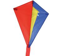 BROOKITE from Peterkin | Traditional Cutter No. 2 Kite | Multicolour Kite - 60cm x 46cm - Spinnaker Nylon with 1 handle | Kites | Outdoor Toys | Sport & Leisure | Ages 3+