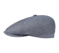 Brooklin Linen Flat Cap by Stetson
