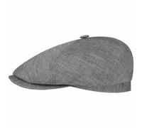 Brooklin Linen Flat Cap by Stetson