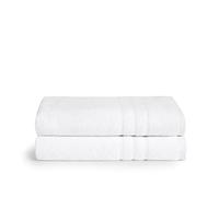 Brooklinen Classic Turkish Cotton Bath Towels - Set of 2, White, 100% Cotton|Soft and Highly Absorbent Towels