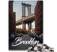 Brooklyn 2000 Piece Jigsaw Puzzles for Teenagers Gifts, Educational Stress Relief Toy for Is Ideal As A Gift for The Whole Family 2000pcs(70x100cm)