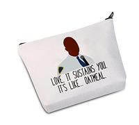 Brooklyn 99 Inspired Gift Your Love Sustains Me Like Oatmeal Makeup Bag Gift for Fans (Like Oatmeal B EU)