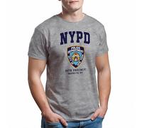 Brooklyn 99 New York Police Dep Nine Nine Grey T-Shirt for Mens