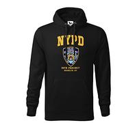 Brooklyn 99 New York Police Nine Nine Unisex Black Hoodie Size L