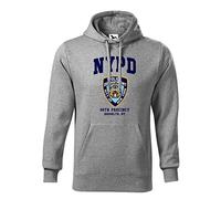 Brooklyn 99 New York Police Nine Nine Unisex Grey Hoodie Size S