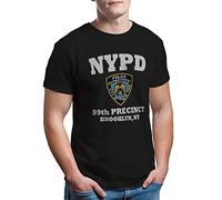 Brooklyn 99 NYC Police Nine Nine Black Men's T-Shirt for Mens