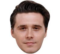 Brooklyn Beckham (Smile) Celebrity Mask, Flat Card Face, Fancy Dress Mask