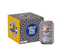 Brooklyn Brewery Special Effects Alcohol Free Lager Beer 330ml Can (Pack of 4)