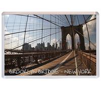 Brooklyn Bridge - New York - USA - Jumbo Fridge Magnet ID630