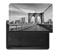Brooklyn Bridge Passport Holder Vaccine Card Holder Travel Document Organizer Credit Card Organizer for Women/Men