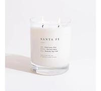 Brooklyn Candle Studio Santa Fe Classic 2 Wick Candle - Luxury Scented Candle, Vegan Soy Wax, Hand Poured in The USA, 70 Hour Slow Burn Time - 13oz