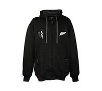 Brooklyn Clothing Big Size Rugby Hoodie Jackets Zip Up Six Nations - All Blacks (2XL)