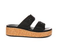 Crocs | Women | Brooklyn Cork Buckle | Sandals | Black | 3